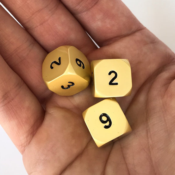 Cthulhu's Gold Dice D6 3 Pack
