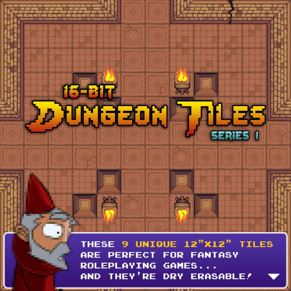 16 Bit Dungeon Tiles Series 1