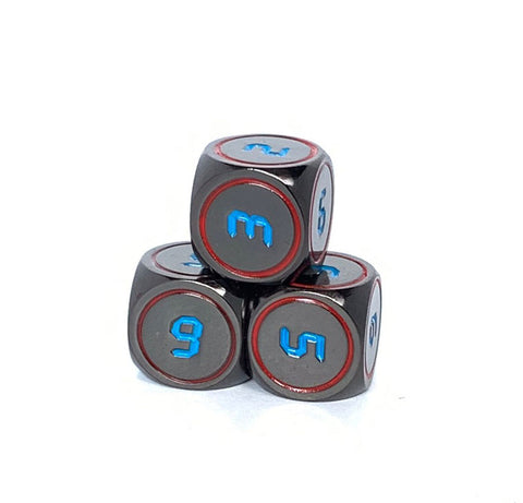 Dark Alpha Dice D6 3 Pack