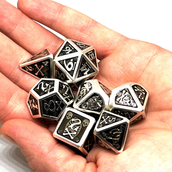 Reaper's Bounty Metal D&D Dice Set